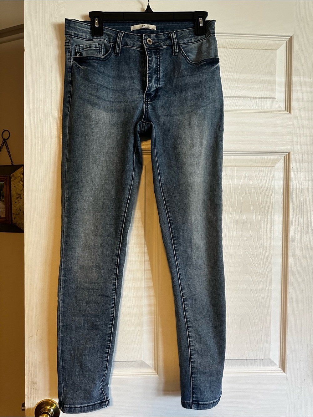 KanCan Skinny Jeans in Faded Blue Denim